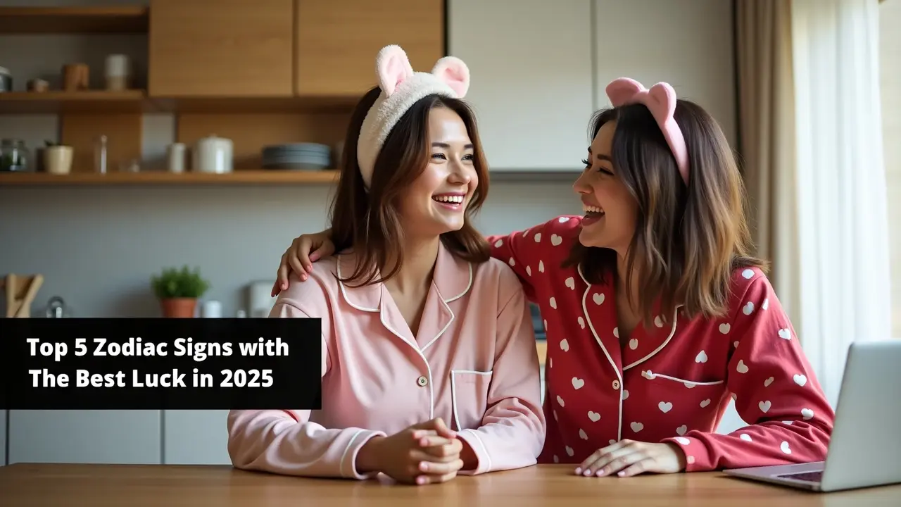 Top 5 Zodiac Signs with the Best Luck in 2025